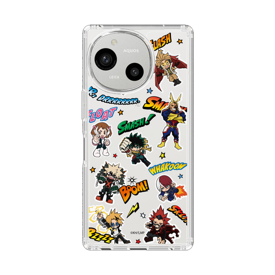 スリムプロテクションケース［ 僕のヒーローアカデミア - アメコミ ］