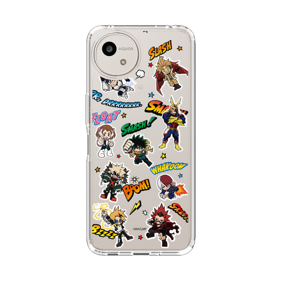 スリムプロテクションケース［ 僕のヒーローアカデミア - アメコミ ］