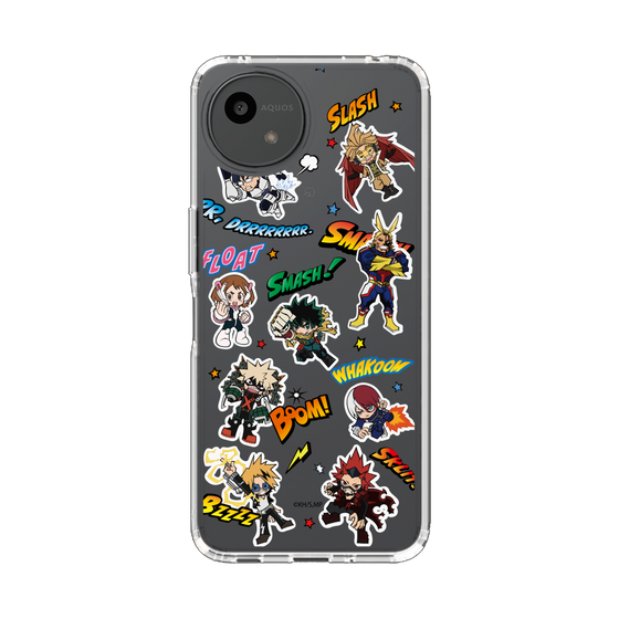 スリムプロテクションケース［ 僕のヒーローアカデミア - アメコミ ］