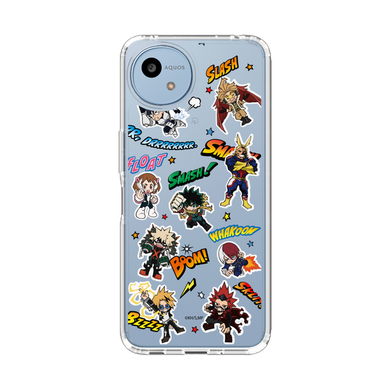 スリムプロテクションケース［ 僕のヒーローアカデミア - アメコミ ］