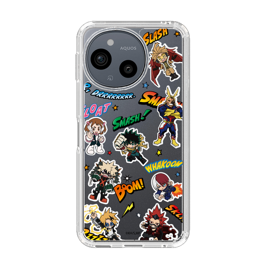 スリムプロテクションケース［ 僕のヒーローアカデミア - アメコミ ］