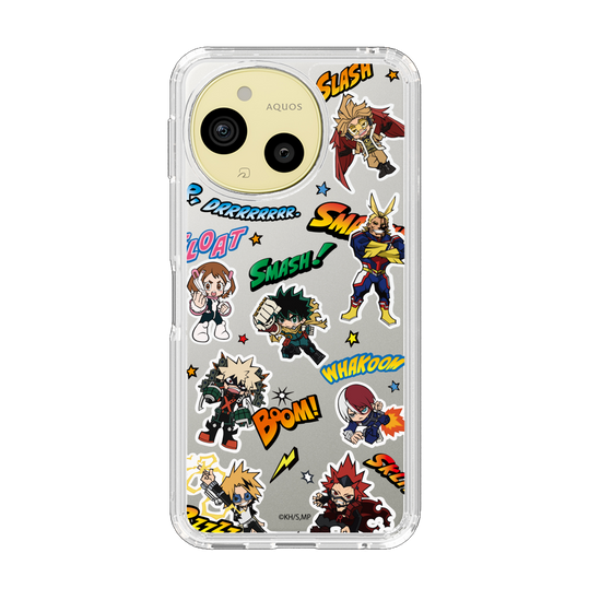 スリムプロテクションケース［ 僕のヒーローアカデミア - アメコミ ］