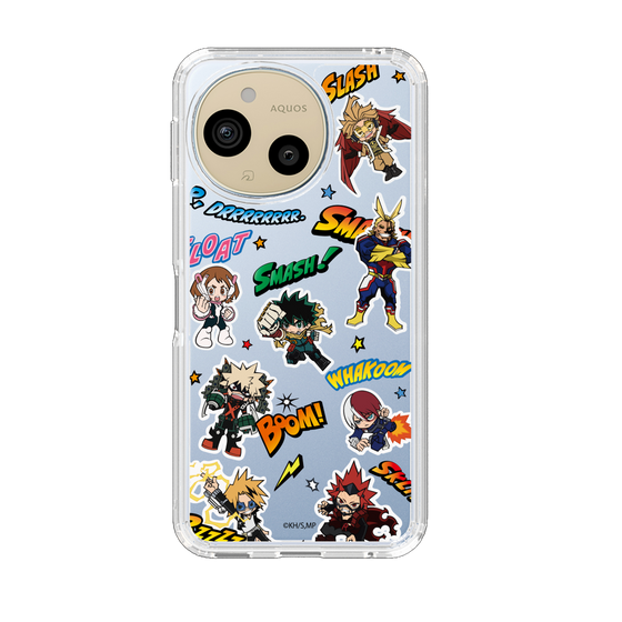 スリムプロテクションケース［ 僕のヒーローアカデミア - アメコミ ］