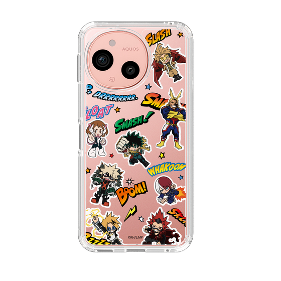 スリムプロテクションケース［ 僕のヒーローアカデミア - アメコミ ］