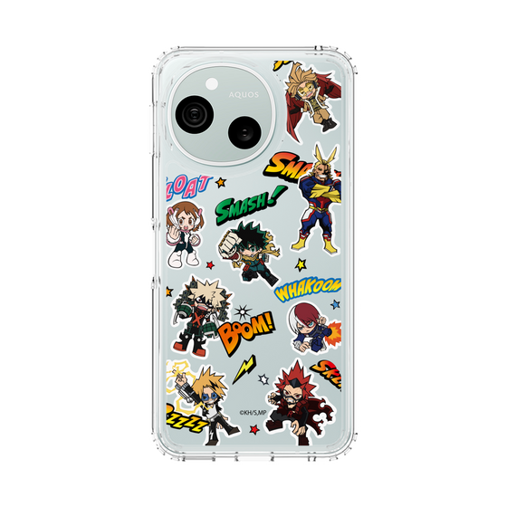 スリムプロテクションケース［ 僕のヒーローアカデミア - アメコミ ］