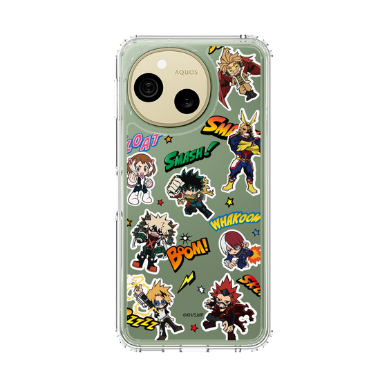 スリムプロテクションケース［ 僕のヒーローアカデミア - アメコミ ］