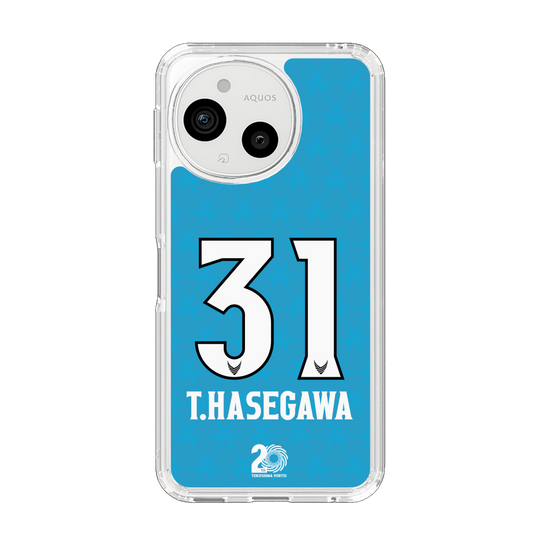 スリムプロテクションケース［ 徳島ヴォルティス - 20th LIMITED UNIFORM - #31 長谷川 徹 ］