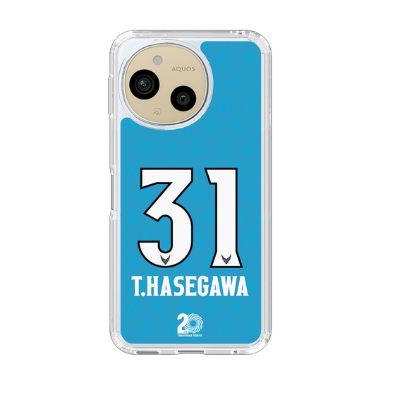 スリムプロテクションケース［ 徳島ヴォルティス - 20th LIMITED UNIFORM - #31 長谷川 徹 ］