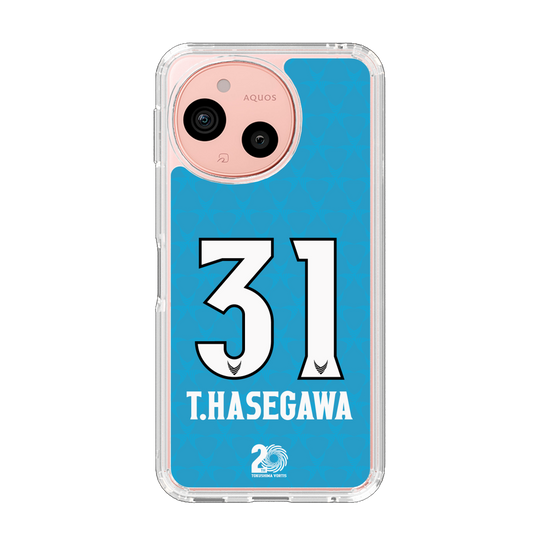 スリムプロテクションケース［ 徳島ヴォルティス - 20th LIMITED UNIFORM - #31 長谷川 徹 ］