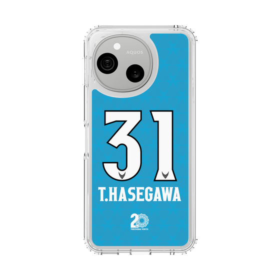 スリムプロテクションケース［ 徳島ヴォルティス - 20th LIMITED UNIFORM - #31 長谷川 徹 ］