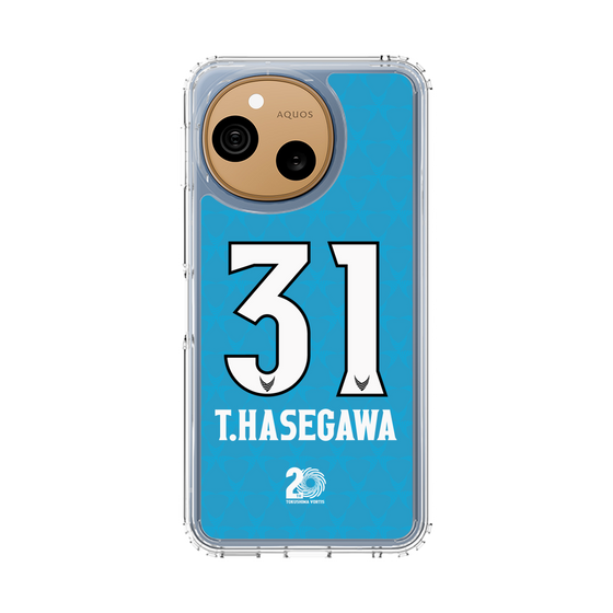 スリムプロテクションケース［ 徳島ヴォルティス - 20th LIMITED UNIFORM - #31 長谷川 徹 ］