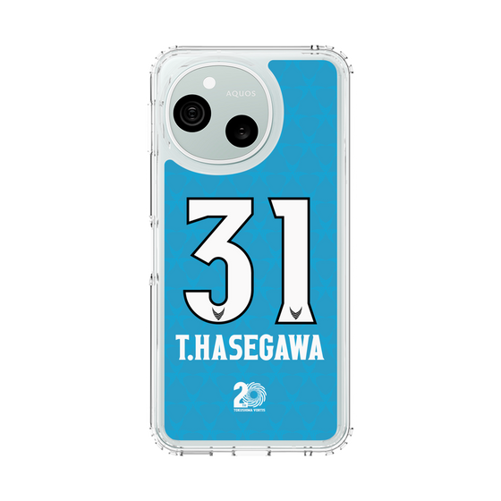 スリムプロテクションケース［ 徳島ヴォルティス - 20th LIMITED UNIFORM - #31 長谷川 徹 ］