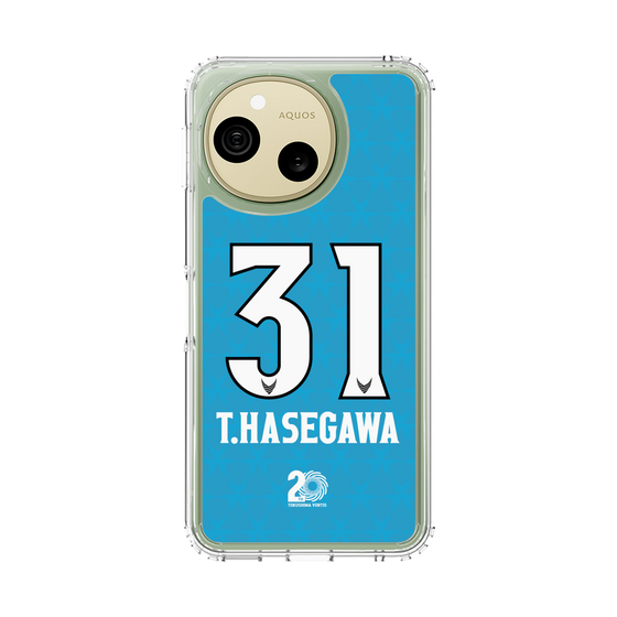 スリムプロテクションケース［ 徳島ヴォルティス - 20th LIMITED UNIFORM - #31 長谷川 徹 ］