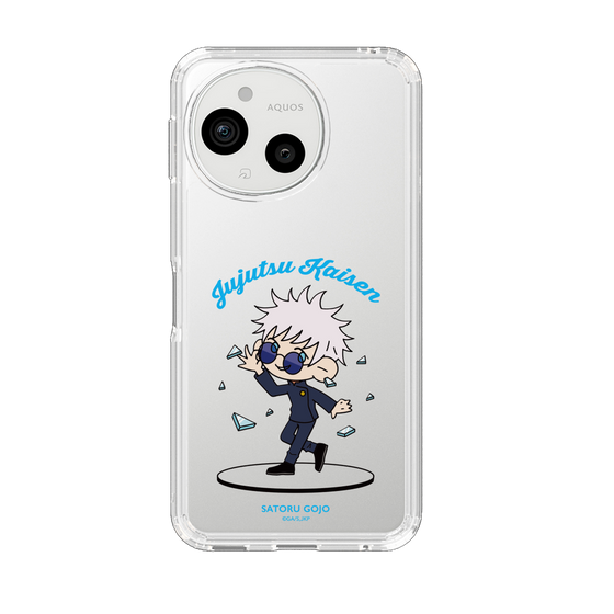 スリムプロテクションケース［ 呪術廻戦 - ミニキャラ - 五条 悟（懐玉・玉折） ］