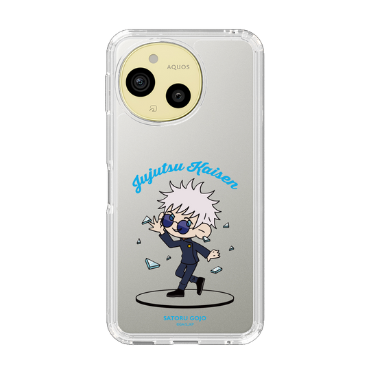 スリムプロテクションケース［ 呪術廻戦 - ミニキャラ - 五条 悟（懐玉・玉折） ］