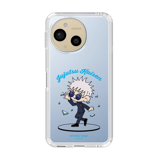 スリムプロテクションケース［ 呪術廻戦 - ミニキャラ - 五条 悟（懐玉・玉折） ］