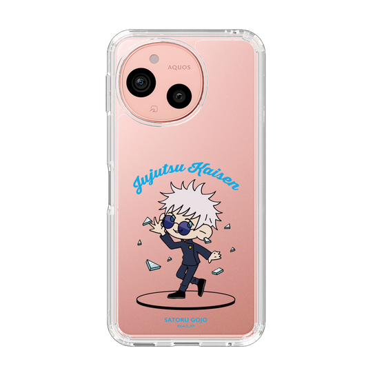 スリムプロテクションケース［ 呪術廻戦 - ミニキャラ - 五条 悟（懐玉・玉折） ］