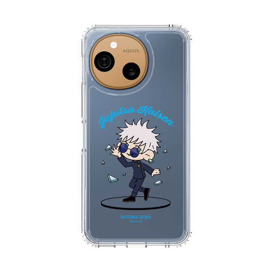 スリムプロテクションケース［ 呪術廻戦 - ミニキャラ - 五条 悟（懐玉・玉折） ］