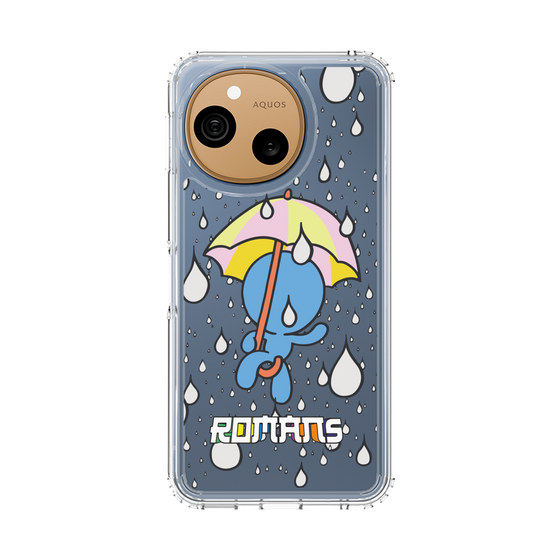 スリムプロテクションケース［ ROMANs - 傘を持つ人 ］