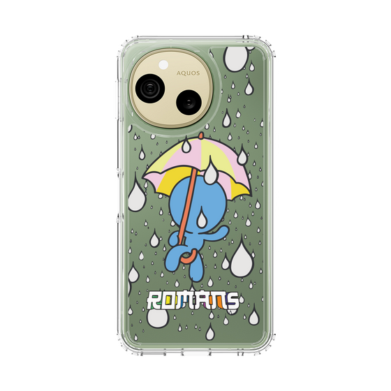 スリムプロテクションケース［ ROMANs - 傘を持つ人 ］