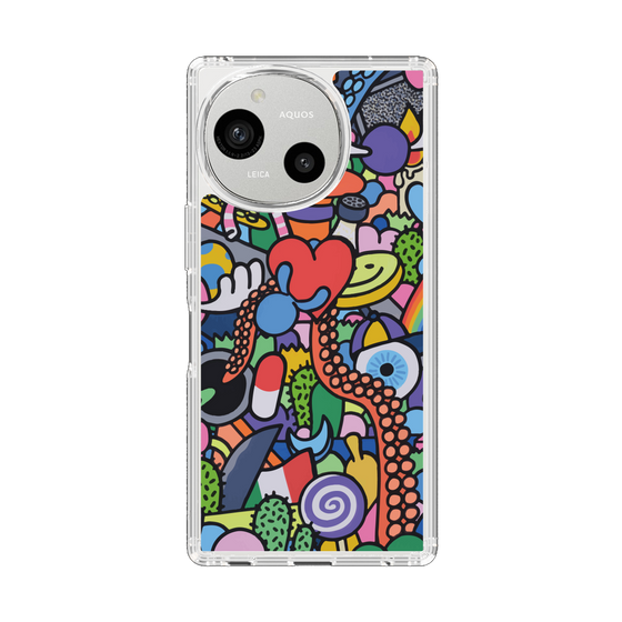 スリムプロテクションケース［ ROMANs - タコ・サラダ ］