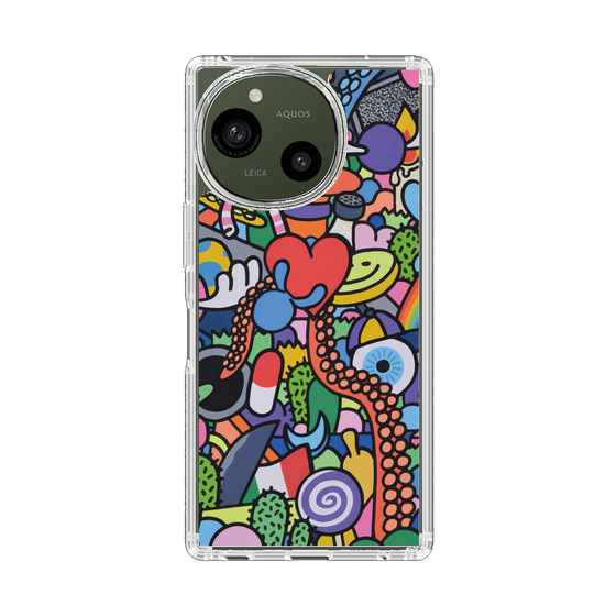 スリムプロテクションケース［ ROMANs - タコ・サラダ ］