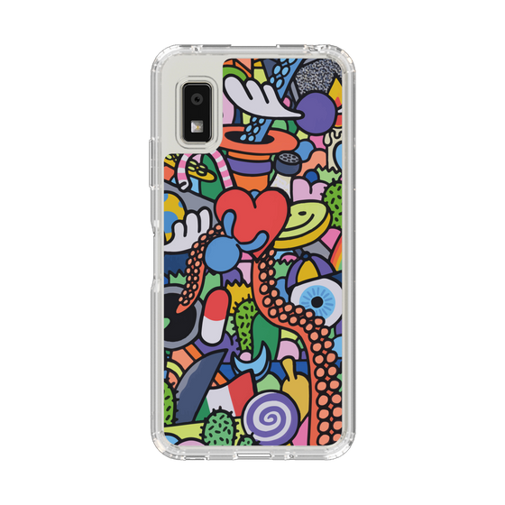 スリムプロテクションケース［ ROMANs - タコ・サラダ ］