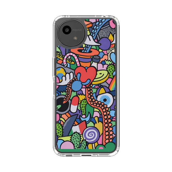 スリムプロテクションケース［ ROMANs - タコ・サラダ ］