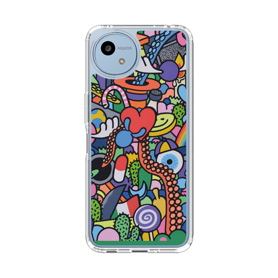 スリムプロテクションケース［ ROMANs - タコ・サラダ ］