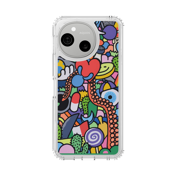 スリムプロテクションケース［ ROMANs - タコ・サラダ ］