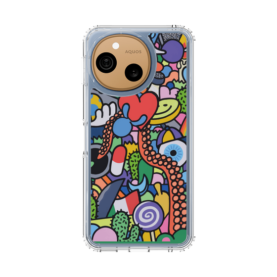 スリムプロテクションケース［ ROMANs - タコ・サラダ ］