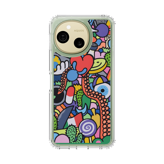 スリムプロテクションケース［ ROMANs - タコ・サラダ ］