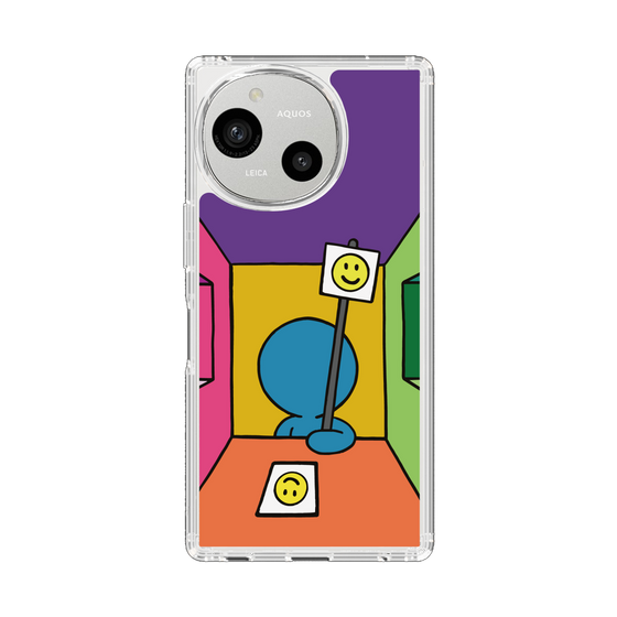 スリムプロテクションケース［ ROMANs - 笑顔への招待 ］