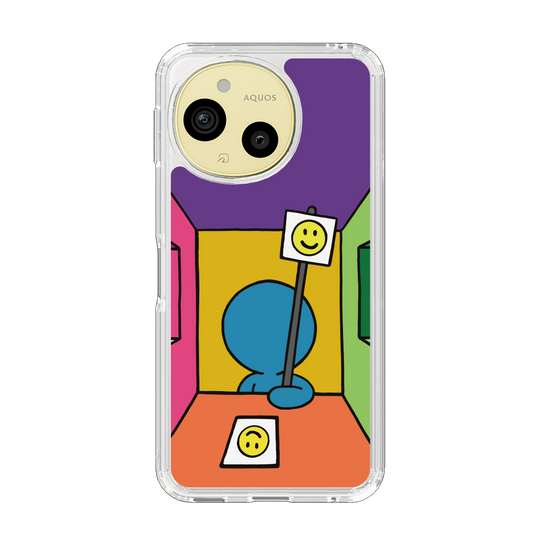 スリムプロテクションケース［ ROMANs - 笑顔への招待 ］