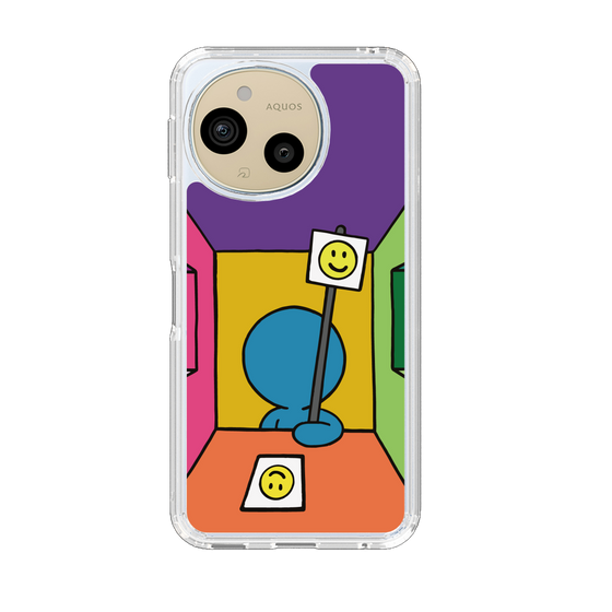 スリムプロテクションケース［ ROMANs - 笑顔への招待 ］