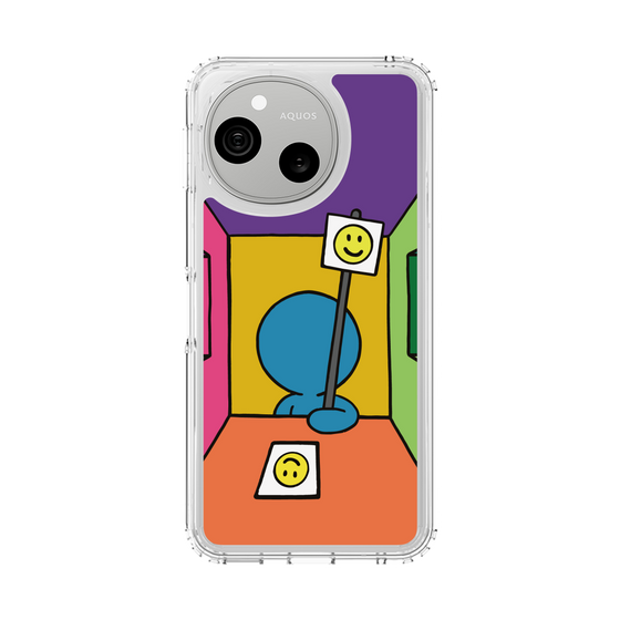 スリムプロテクションケース［ ROMANs - 笑顔への招待 ］