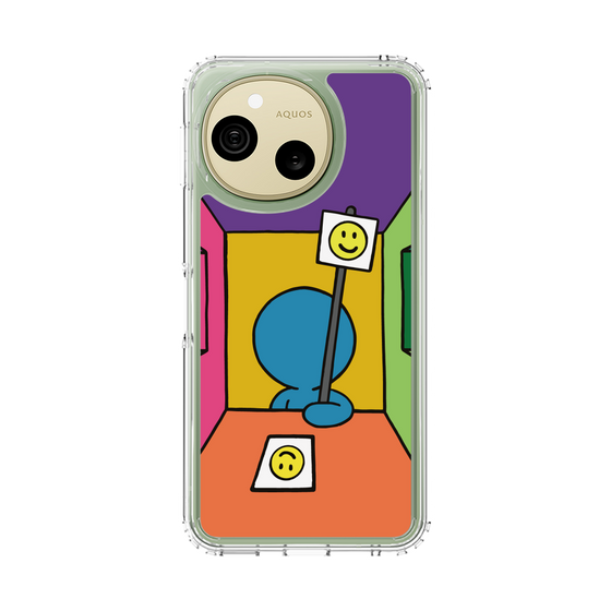 スリムプロテクションケース［ ROMANs - 笑顔への招待 ］