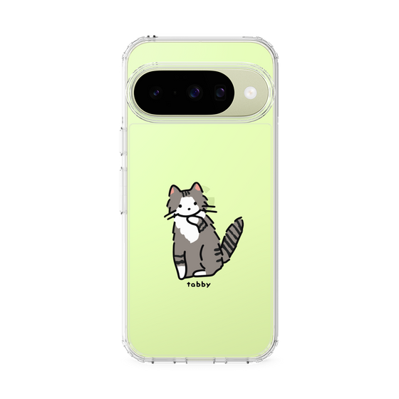スリムプロテクションケース［ オリジナル - CASEPLAYネコ - tabby ］