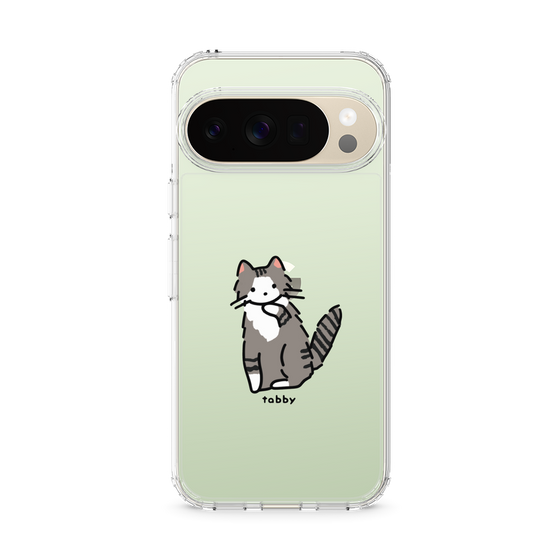 スリムプロテクションケース［ オリジナル - CASEPLAYネコ - tabby ］