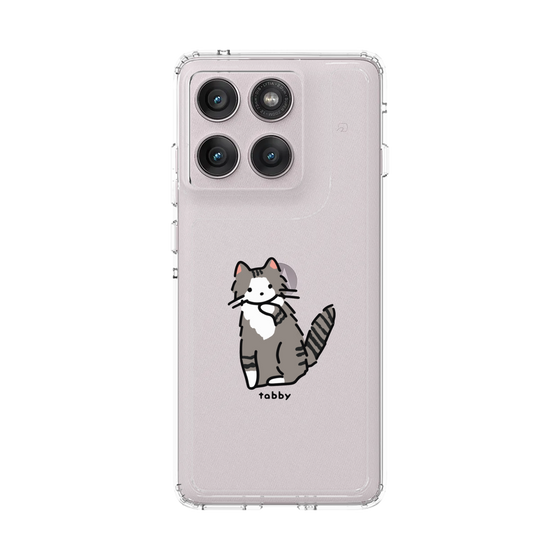 スリムプロテクションケース［ オリジナル - CASEPLAYネコ - tabby ］