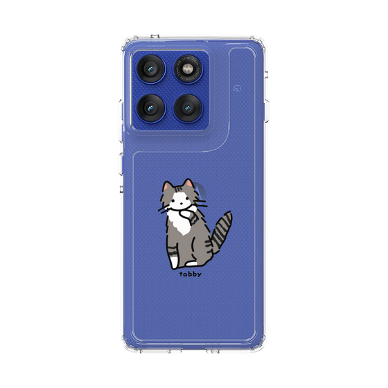 スリムプロテクションケース［ オリジナル - CASEPLAYネコ - tabby ］