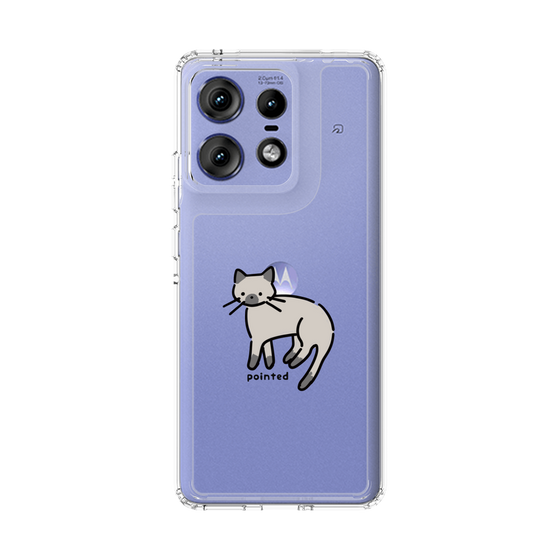 スリムプロテクションケース［ オリジナル - CASEPLAYネコ - pointed ］