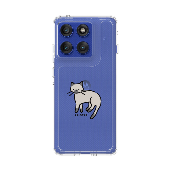 スリムプロテクションケース［ オリジナル - CASEPLAYネコ - pointed ］