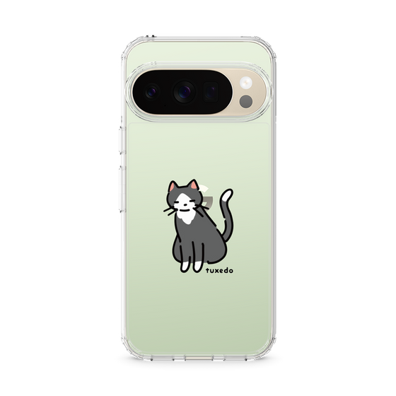 スリムプロテクションケース［ オリジナル - CASEPLAYネコ - tuxedo ］