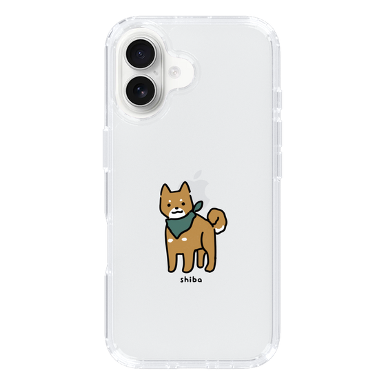 スリムプロテクションケース［ オリジナル - CASEPLAYイヌ - shiba ］