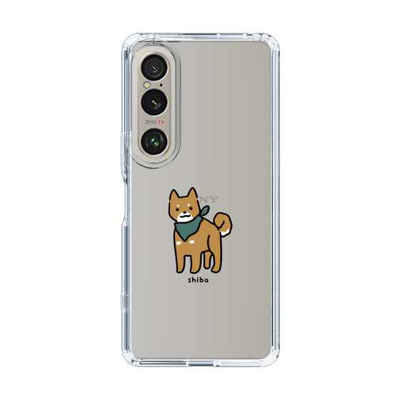 スリムプロテクションケース［ オリジナル - CASEPLAYイヌ - shiba ］