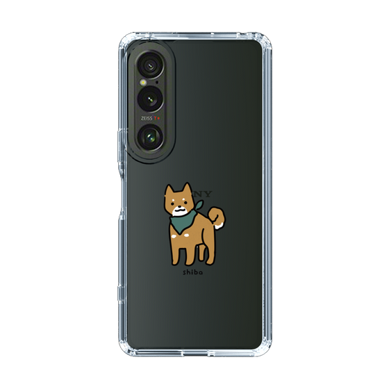 スリムプロテクションケース［ オリジナル - CASEPLAYイヌ - shiba ］