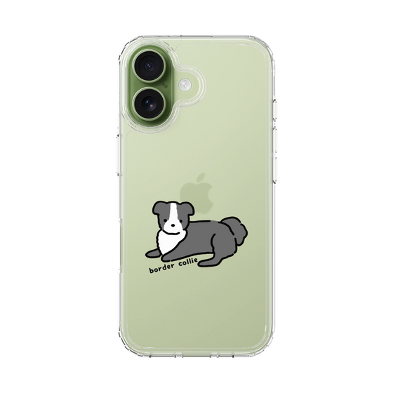スリムプロテクションケース［ オリジナル - CASEPLAYイヌ - border collie ］