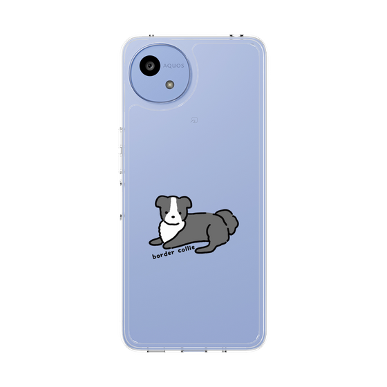 スリムプロテクションケース［ オリジナル - CASEPLAYイヌ - border collie ］