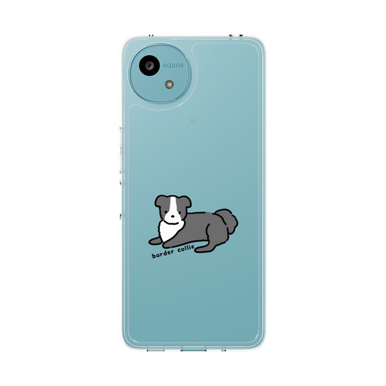 スリムプロテクションケース［ オリジナル - CASEPLAYイヌ - border collie ］